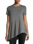 Vero Moda Elise Short-sleeve Heathered Top