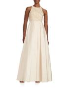 Adrianna Papell Embellished Sleeveless Gown