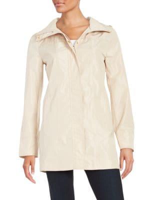 Ellen Tracy Petite Packable Rain Coat