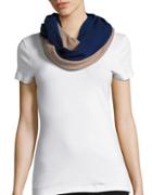 Lord & Taylor Colorblocked Cashmere Scarf