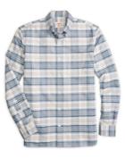 Brooks Brothers Red Fleece Plaid Cotton Oxford Shirt