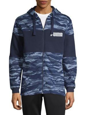 Puma Camo Colorblock Hoodie