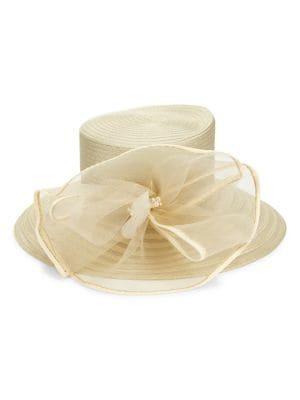 Giovannio Floral Striped Hat