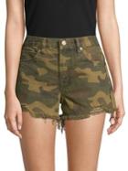 Blank Nyc Camo Distressed Short