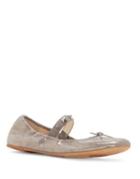 Vince Camuto Prilla Gryle Leather Ballet Flats