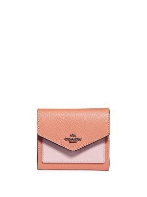Coach Colorblock Leather Wallet