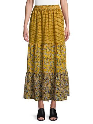 French Connection Savanna Sheer Maxi Skirt