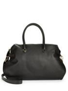 Sam Edelman Kenmare Suede And Leather Large Satchel Bag