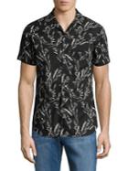 Selected Homme Flash Cotton Button-down Shirt