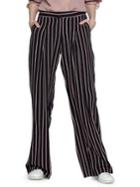 Walter Baker Unique Striped Wide-leg Pants