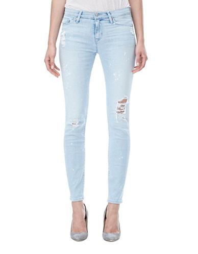 Hudson Jeans Paint Reflector Skinny Jeans