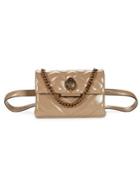 Kurt Geiger London Kingston Quilted Leather Belt Bag