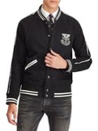 Polo Ralph Lauren Crew Graphic Fleece Bomber Jacket