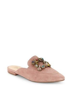 Nanette By Nanette Lepore Gillian Suede Mules