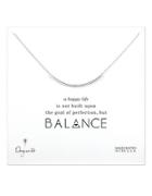 Dogeared Balance Tube Pendant Necklace