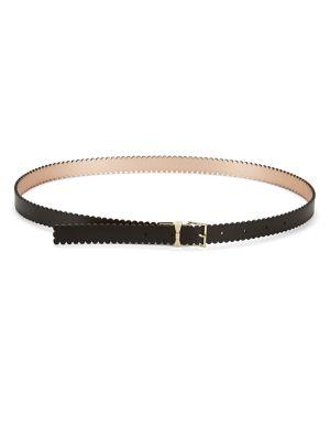 Kate Spade New York Reversible Slim Leather Belt