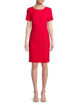 Ivanka Trump Roundneck Sheath Dress