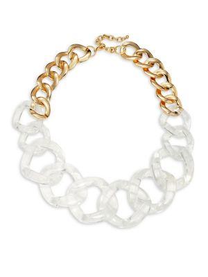 Design Lab Lord & Taylor Chain Statement Necklace