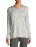 Eileen Fisher Striped Box Top