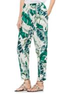 Vince Camuto Tropic Heat Jungle Palm Slim Pants
