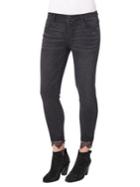Democracy Scalloped Lace Jeans