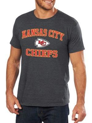 Majestic Kansas City Chiefs Nfl Heart And Soul Iii Cotton Tee