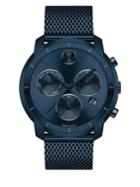 Movado Bold Ionic Plated Steel Chronograph Watch