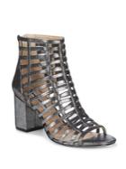 Karl Lagerfeld Paris Jasmin Leather Gladiator Sandals