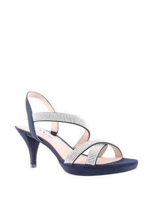 Nina Nizana Embellished Evening Sandals