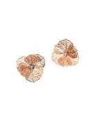 Badgley Mischka Crystal Floral Earrings