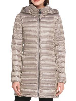 Donna Karan Packable Down Jacket