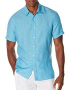 Perry Ellis Regular-fit Linen Shirt
