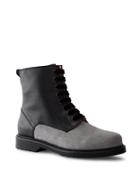 Liebeskind Berlin Calf Hair And Leather Combat Boots