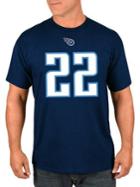 Majestic Derrick Henry Tennessee Titans Nfl Eligible Receiver Iii Cotton Jersey Tee