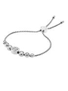 Michael Kors Brilliance Logo Slide Bracelet/silvertone
