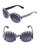 Kate Spade New York Cinda 54mm Oval Sunglasses