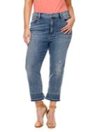 Lucky Brand Plus High-rise Cropped Jeans