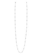 Morris & David 2 Tcw Diamond And 14k White Gold Necklace