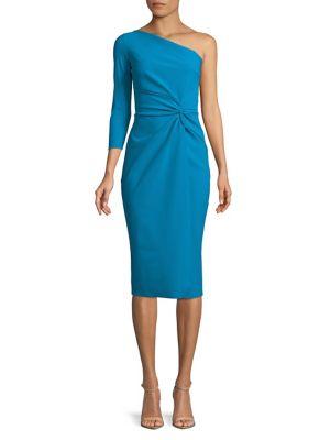 Chiara Boni La Petite Robe One-shoulder Knotted Bodycon Dress