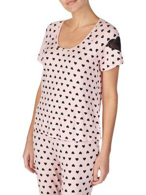 Betsey Johnson Knit Heart Tee