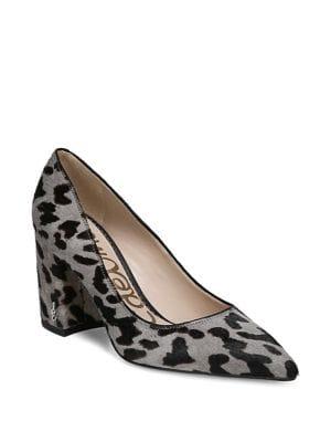Sam Edelman Tatiana Calf Hair Point-toe Pumps