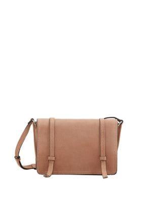 Mango Marin Suede Crossbody Bag