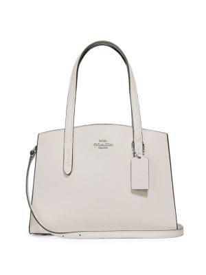 Coach Charlie Caryall 28 Leather Bag