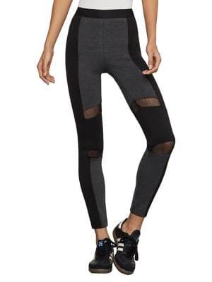 Bcbgmaxazria Mesh Inset Leggings