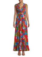 Design Lab Lord & Taylor Floral Maxi Dress
