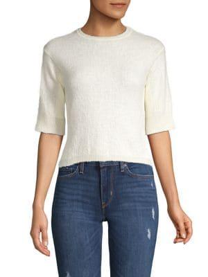 Max Mara Studio Enigma Short-sleeve Sweater