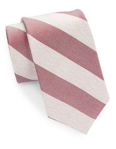 Cole Haan Narrow Striped Silk Tie