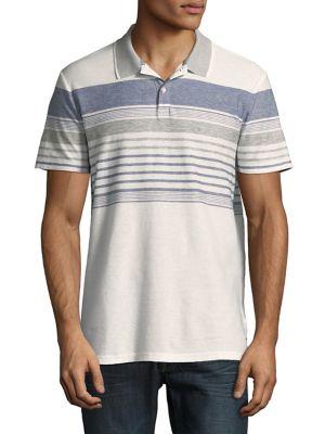 Hugo Boss Striped Jacquard Polo