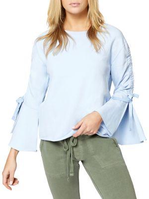 Sanctuary Upper West Drawstring Bell-sleeve Sweatshirt