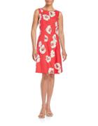 Ivanka Trump Floral A-line Dress